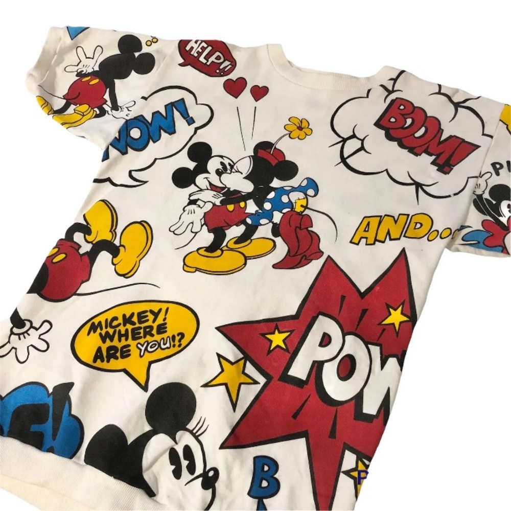 Vintage Mickey & Minnie Disney Comic JG Hook Classic Shirt, Size Medium
